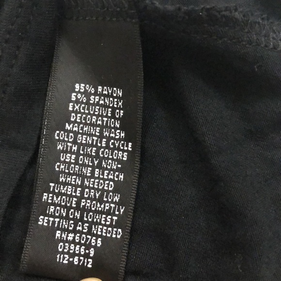 Nicole by Nicole Miller XXL Dress Black & White Elastic Piping Detail Stretchy - Picture 6 of 7